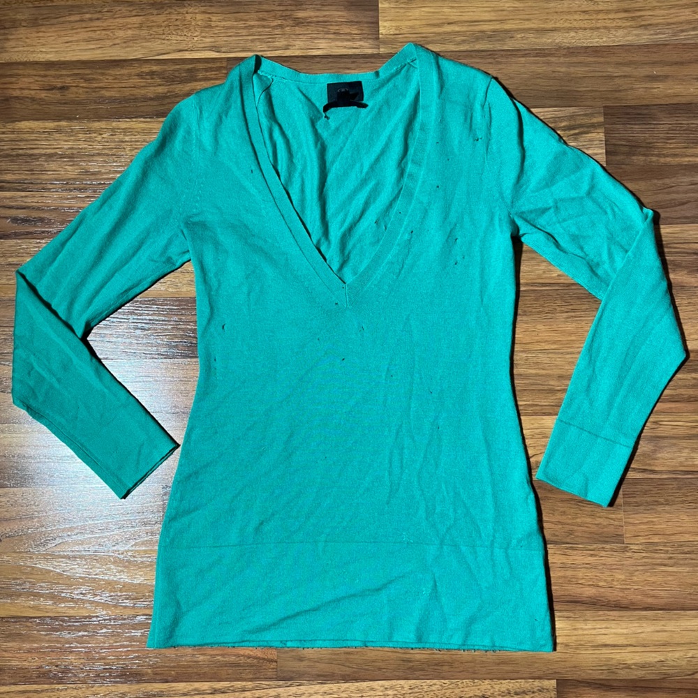 Vintage Y2K 100% Cashmere Sweater Distressed Sweater Vtg Cashmere Elena Gilbert